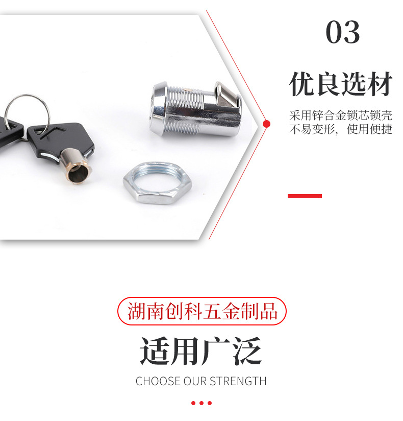 19MM轉(zhuǎn)舌鎖 CK1307B